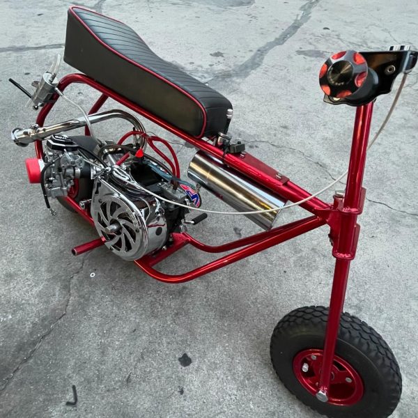 LAX Candy Red Drag Minibike