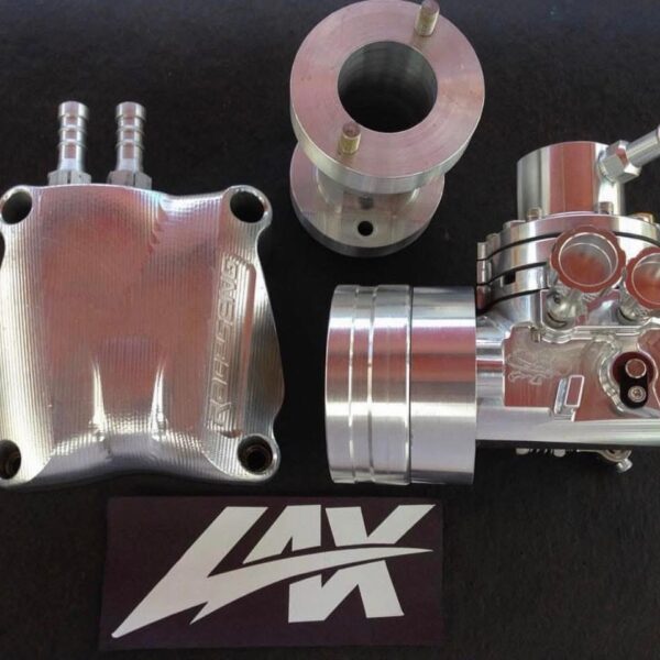 LAX Performance Billet Racing Crankshaft & 32mm Methanol Carburetor Combo