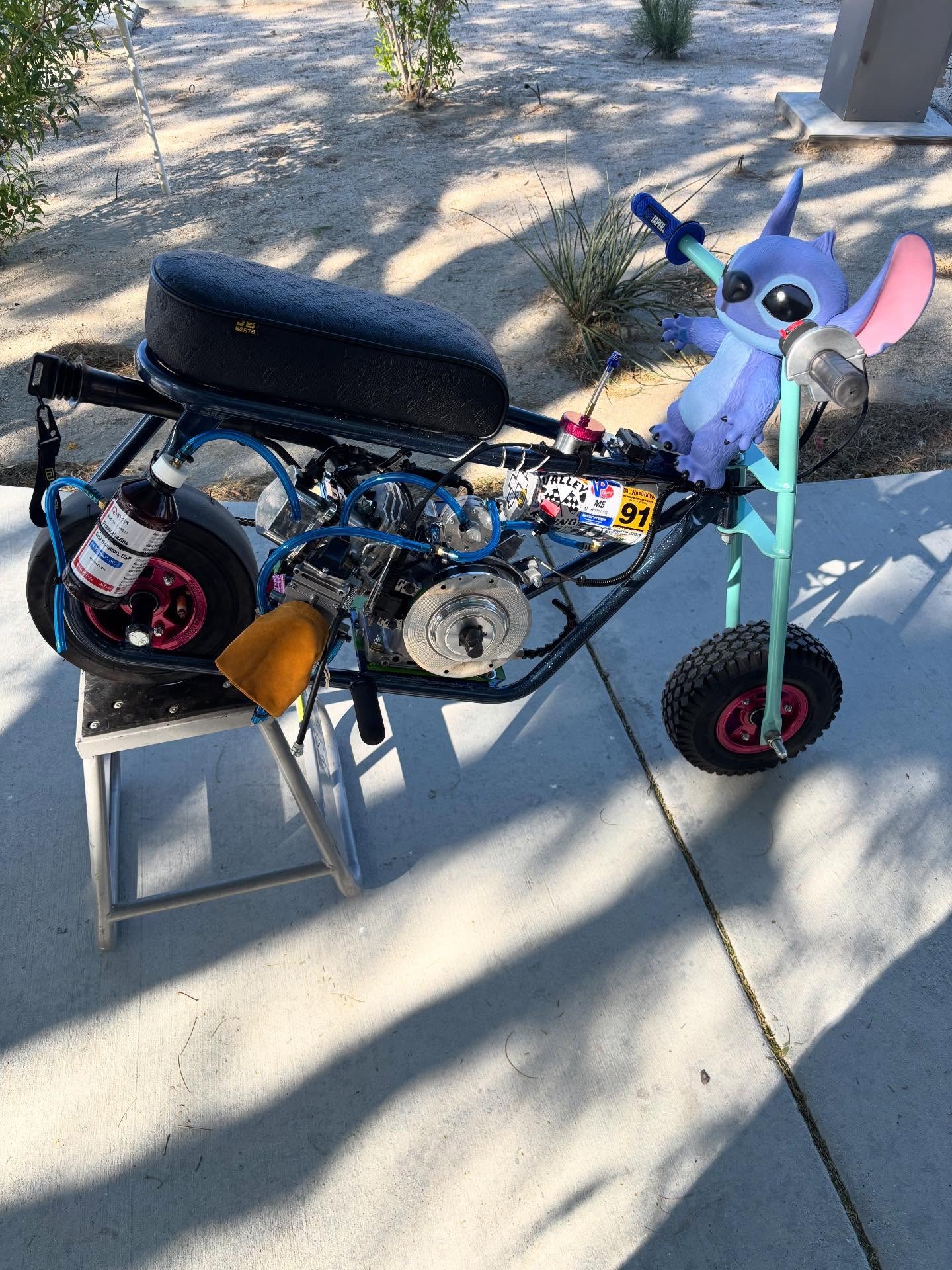 Custom Mini Bike Stitch