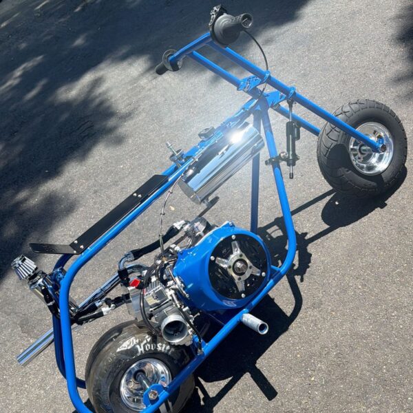 LAX Blue Custom Mini Bike 70+mph