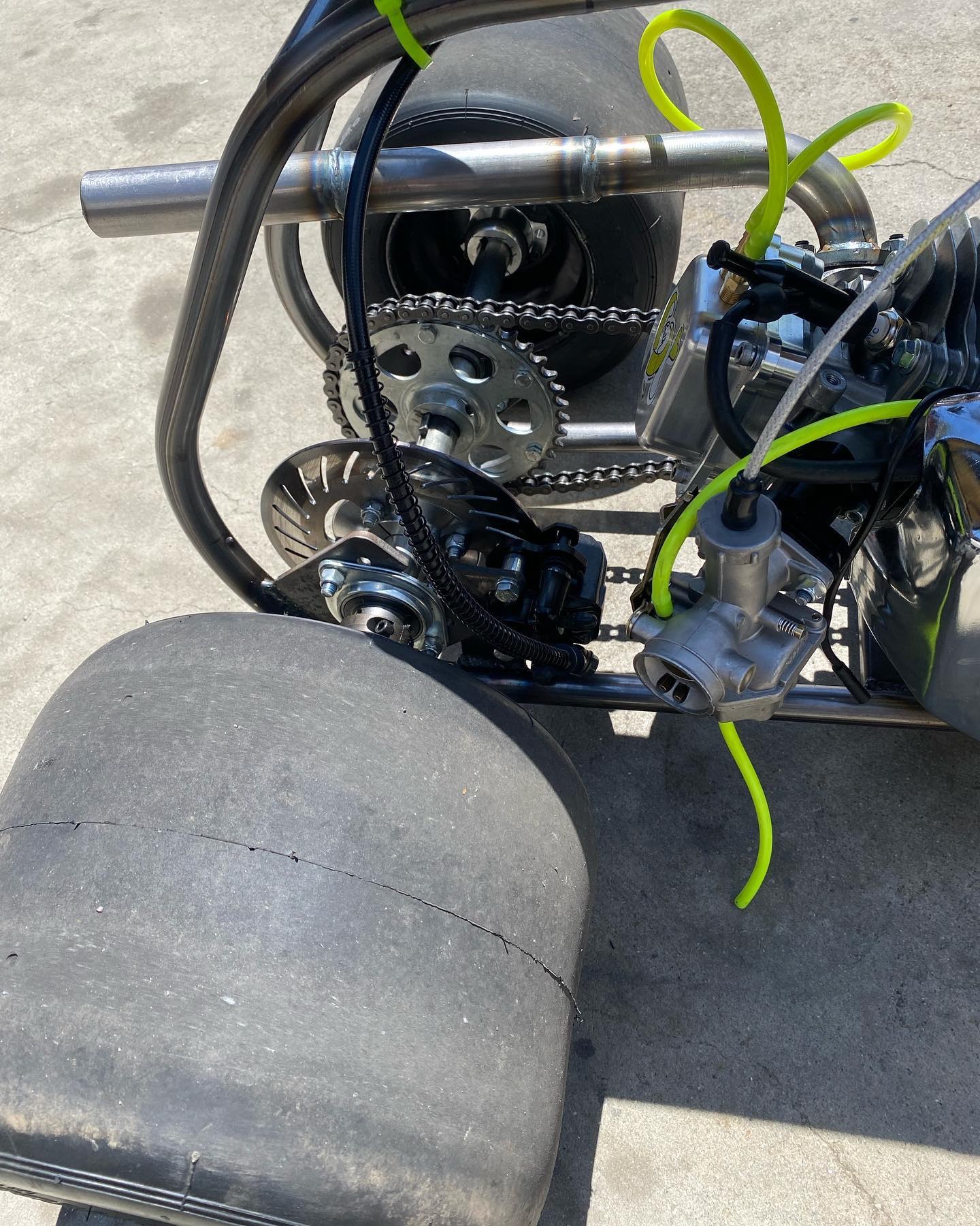 LAX Custom Three-Wheel Fat Tire Mini Bike - Image 4