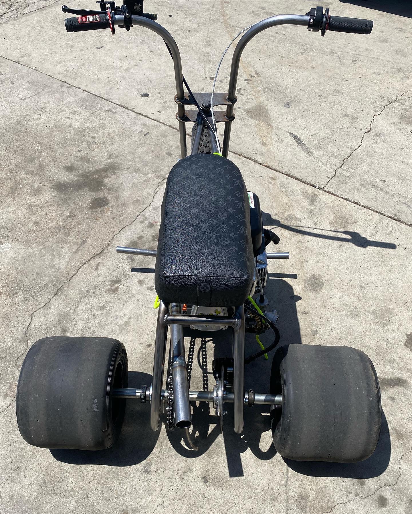 LAX Custom Three-Wheel Fat Tire Mini Bike