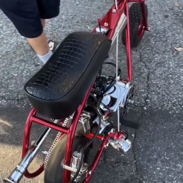 Red Custom Performance Mini Bike