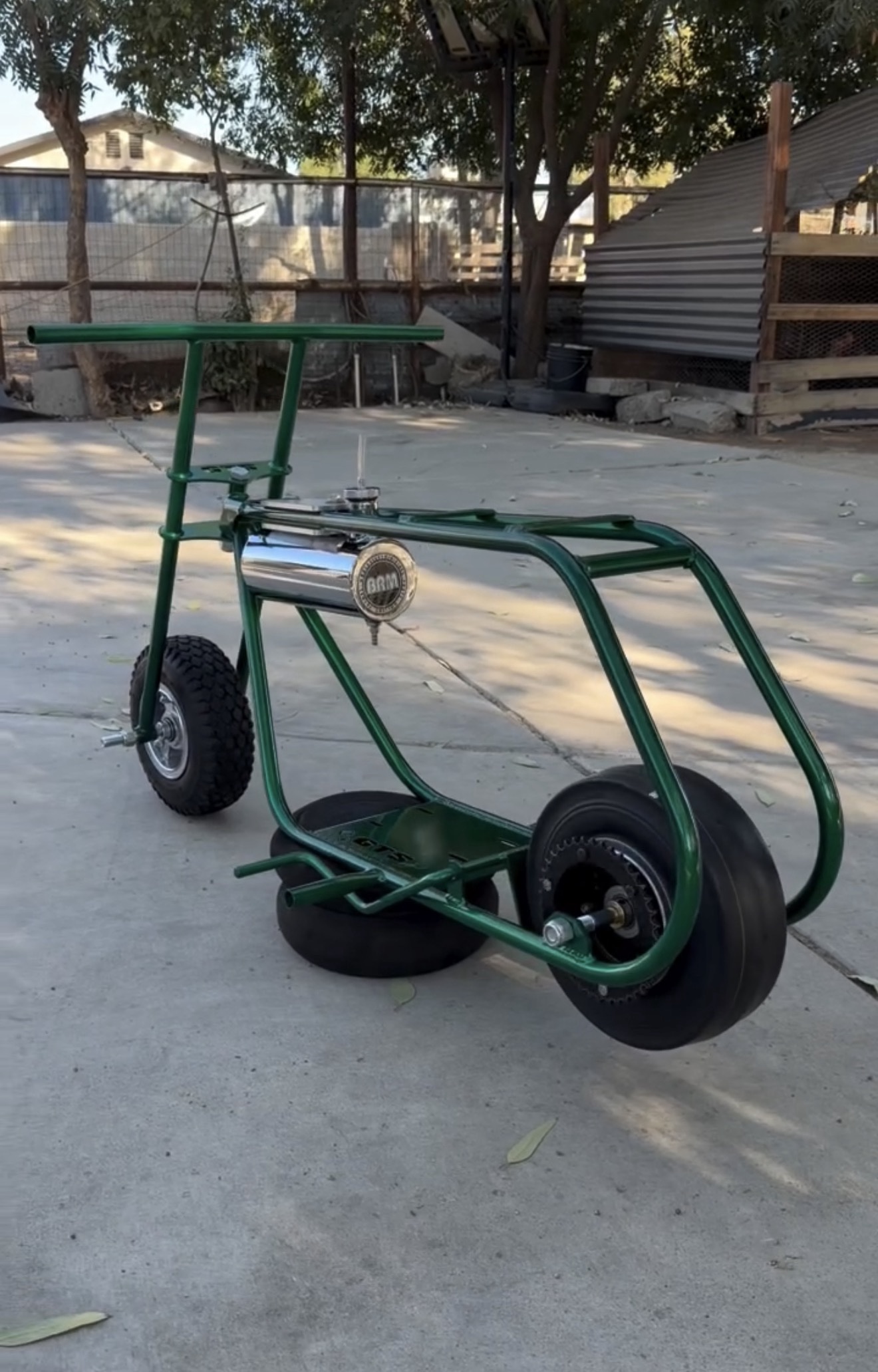 Custom Green Drift Trike Frame